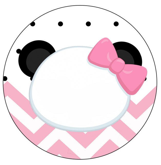 Pembe Panda Temalı Cupcake ve Bardak Etiketi, Pembe Panda Temalı Parti Seti, Ücretsiz Parti Setleri ve Fikirleri | Neşeli Süs Evim