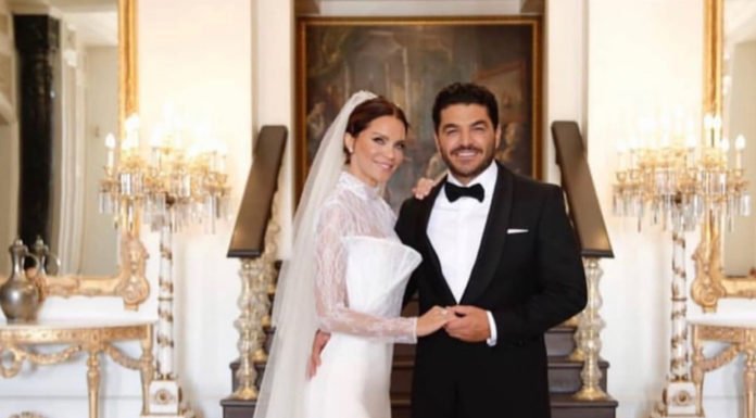 Ebru Şallı ve Uğur Akkuş'un Nikahından Özel Kareler, Ebru Şallı Evlendi, Ebru Şallı'nın Gelinliği, Cengiz Abazoğlu'nun Gelinlik Tasarımı | Neşeli Süs Evim