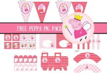 Peppa Pig Temalı Ücretsiz Parti Seti, Peppa Pig Parti Seti, Peppa Pig Parti Malzemeleri, Peppa Pig Doğum Günü Süsleri | Neşeli Süs Evim