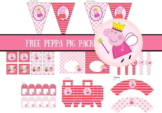 Peppa Pig Temalı Ücretsiz Parti Seti Peppa Pig Temalı Ücretsiz Parti Seti, Peppa Pig Parti Seti, Peppa Pig Parti Malzemeleri, Peppa Pig Doğum Günü Süsleri | Neşeli Süs Evim