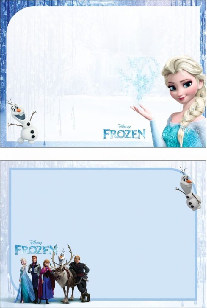 Ücretsiz Frozen 2 Temalı Parti Seti, Karlar Ülkesi Parti Seti, Elsa ve Ann Parti Seti, Parti Malzemeleri, Frozen Ücretsiz Şablonlar | Neşeli Süs Evim